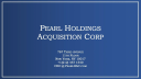 Pearl Holdings Acquisition Corp Logo